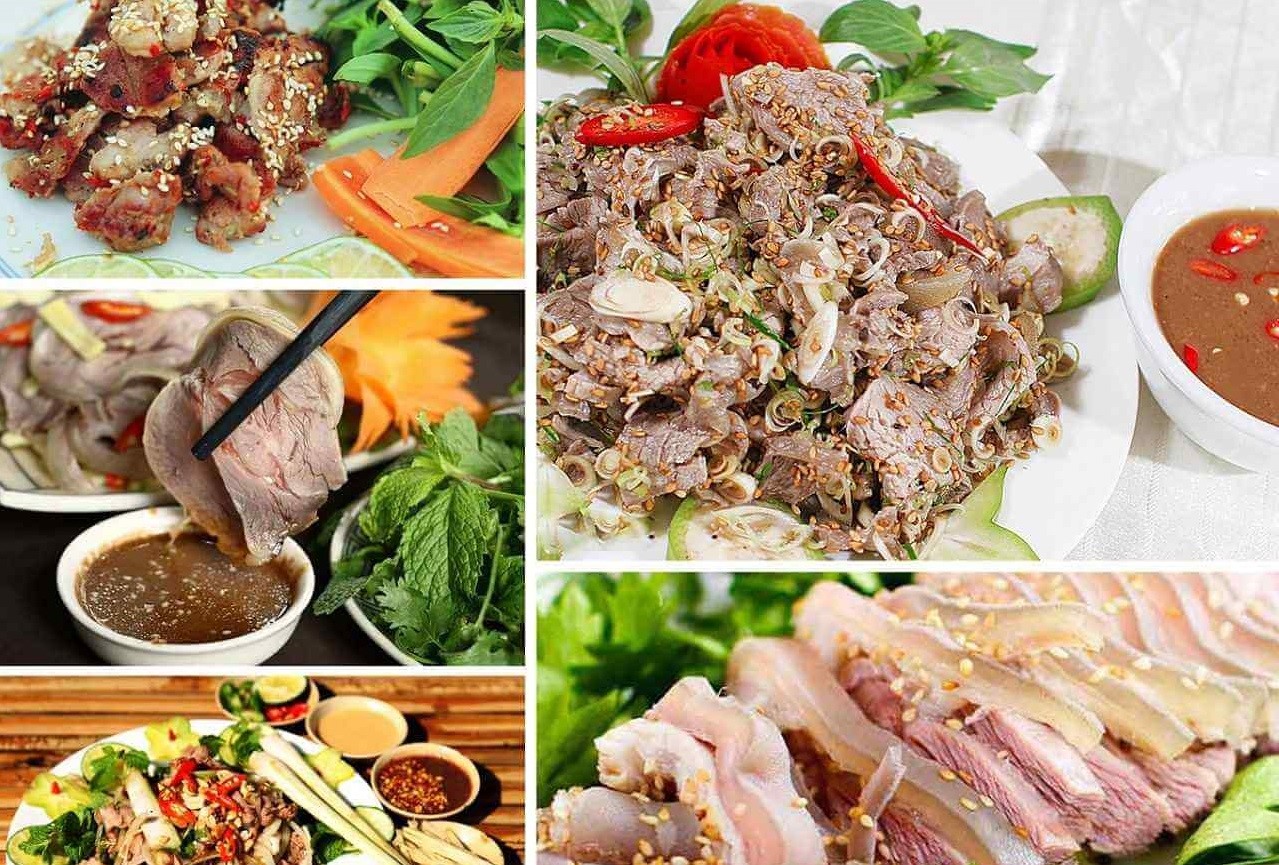 Đặc sản Ninh Bình thịt dê núi