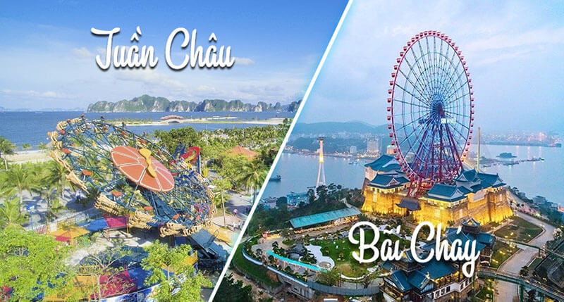 Điểm du lịch nổi tiếng Quảng Ninh: Đảo Tuần Châu - Bãi Cháy